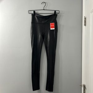 SPANX New with Tags Faux Leather Leggings